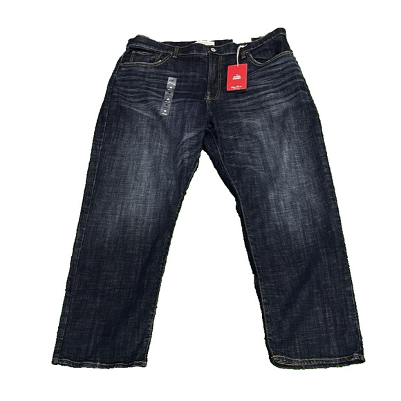 Lucky Brand Other - Lucky Brand 329 Classic Straight Denim Blue Jeans Men's 40X30 Waist 40"